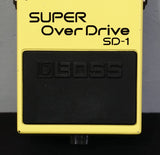 Boss SD-1 Super Overdrive Yellow Guitar Effect Pedal
