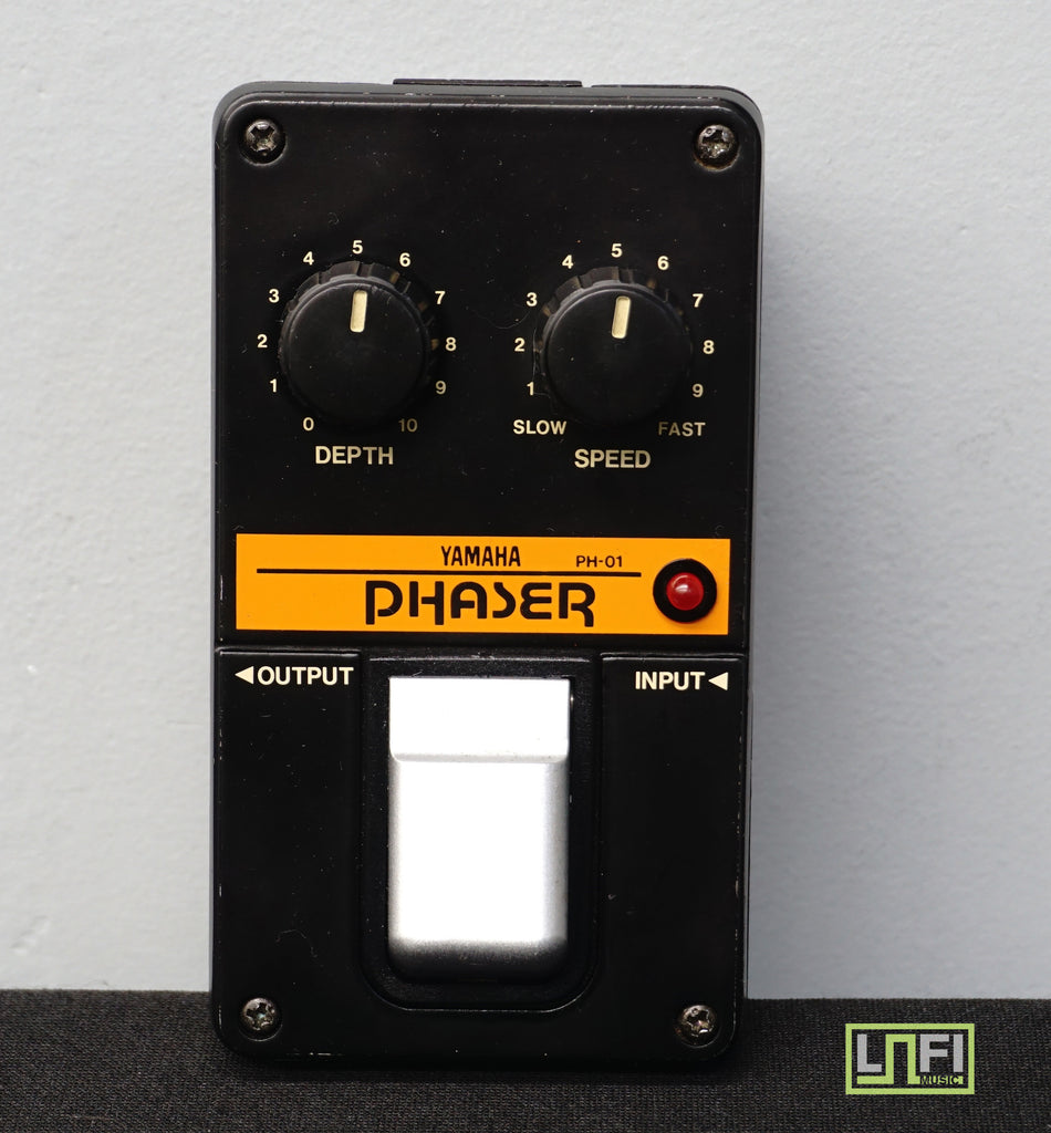 yamaha effects pedals Yamaha PH-01 Phaser 80's Vintage Guitar Effects Pedal Made In Japan – LOFI Music