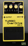 Boss Vintage 1986 Turbo Overdrive OD-2 Guitar Effects Pedal - MIJ - W/ Box