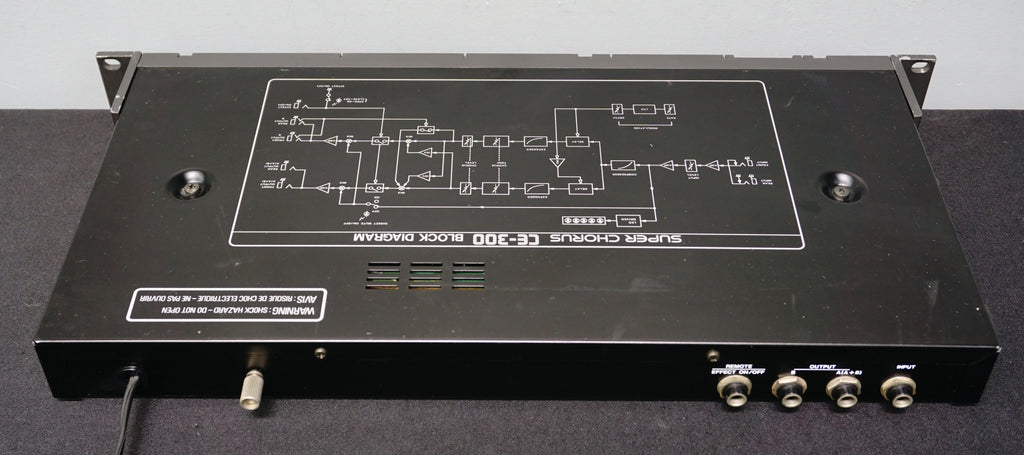 BOSS CE-300 Super Chorus Vintage 80s 1U Rack Effects FX - 100V – LOFI Music