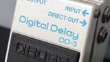 Boss DD-3 Vintage 1990 Digital Delay Guitar Effects Pedal - Blue Label MIJ