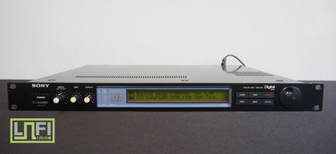 Sony DPS-D7 90s Stereo Digital Delay 1U Rack Effects Unit - 100V