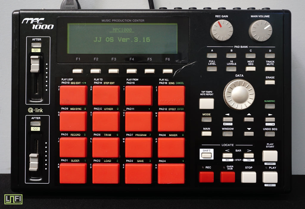 Akai Black MPC1000 MIDI Production Centre Sampler Sequencer