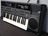 Roland DJ-70 90's Digital Sampling Keyboard Scratch Wheel Sequencer & More- 100V