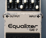 Boss GE-7 7 Band Equaliser - Beige Guitar Pedal - MIT 2000