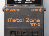 Boss MT-2  Metal Zone Distortion Matte Black Guitar Effects Pedal - 2006