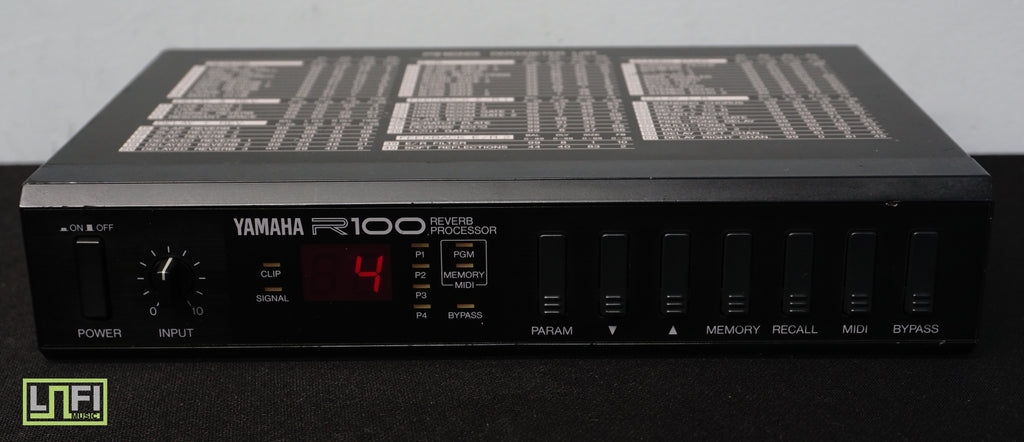 Yamaha R100 80's digital Reverb Processor 1/2 U Module – LOFI Music