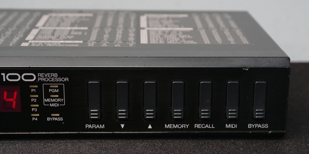 Yamaha R100 80's digital Reverb Processor 1/2 U Module – LOFI Music