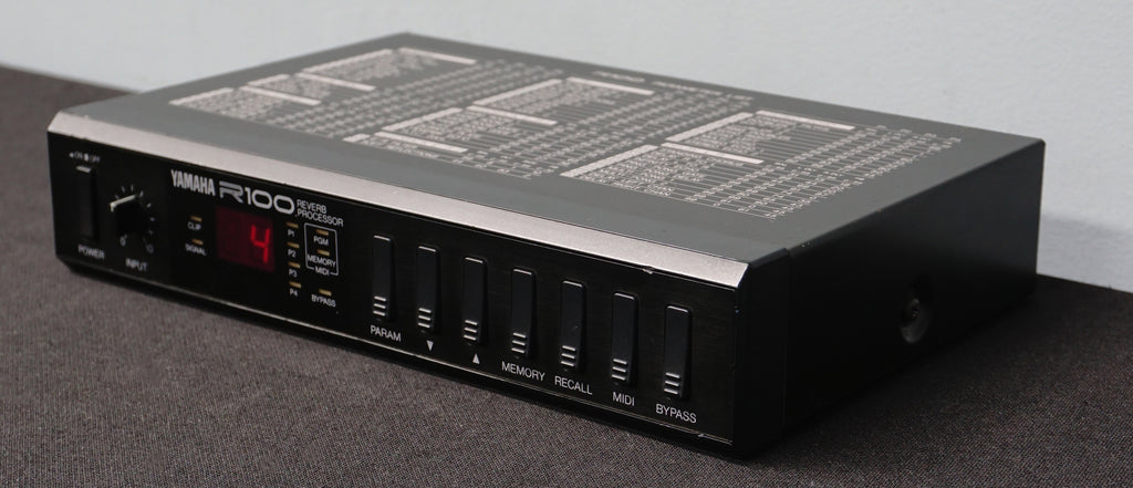 Yamaha R100 80's digital Reverb Processor 1/2 U Module – LOFI Music