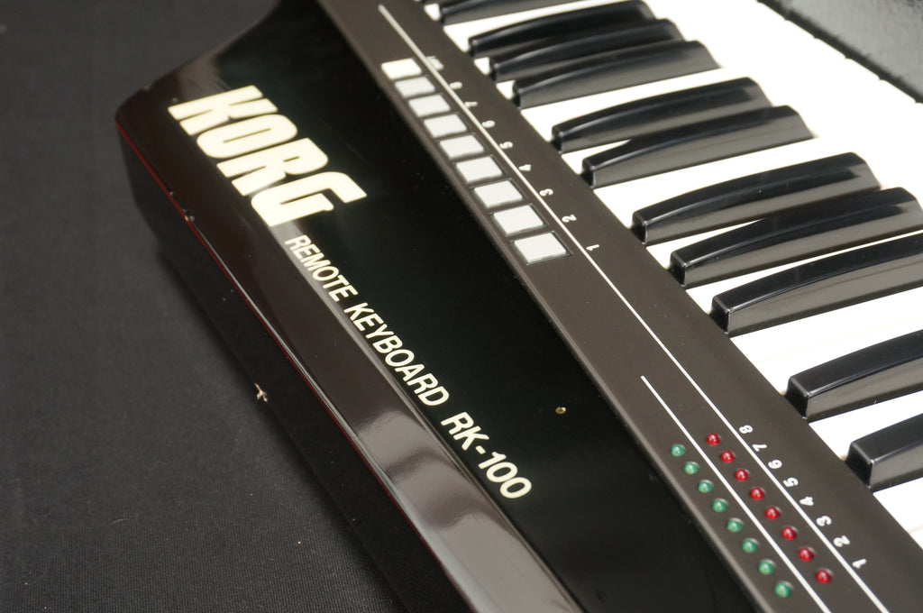 ★☆【取説付】KORG　RK-100 REMOTE KEYBOARD KORG RK-100 Rare Vintage 1984 Original Remote Keyboard / MIDI