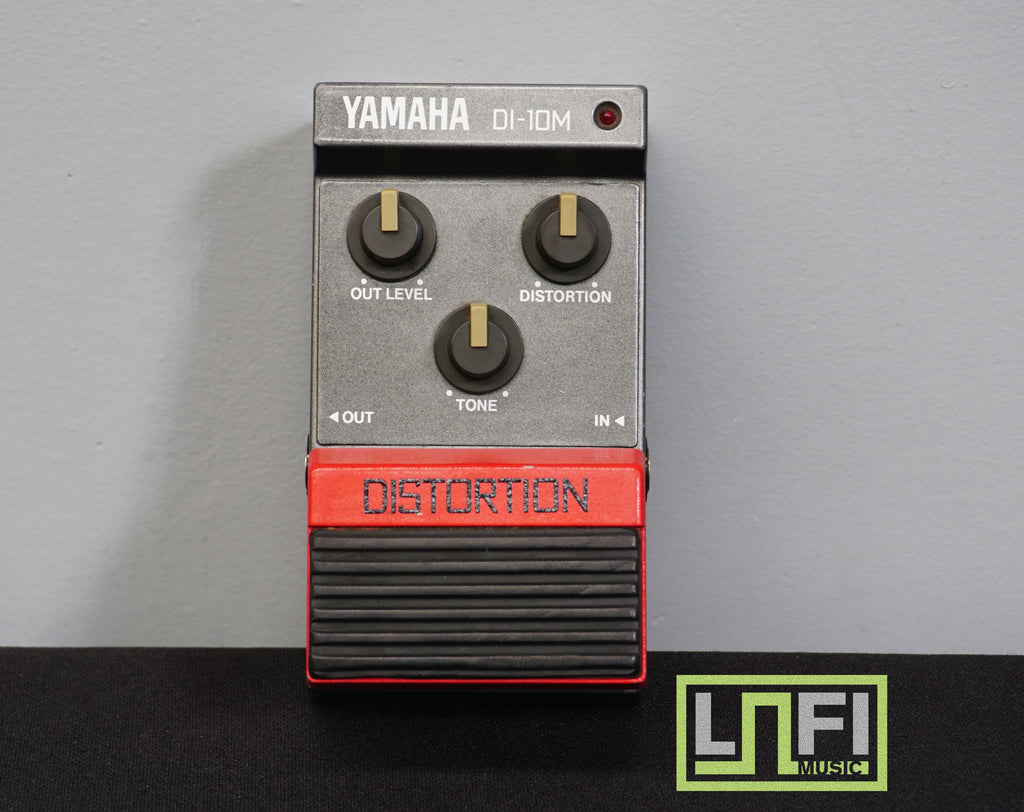 yamaha guitar effects pedals Yamaha DI-10M 80's Distortion Guitar Effects Pedal