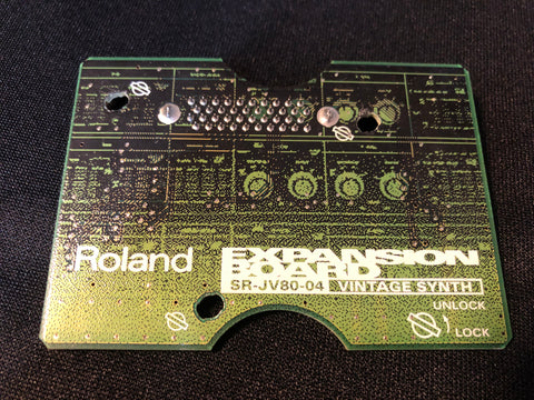 Roland SR-JV80-04 VINTAGE SYNTH Expansion Board JV-1080 JV-2080 XV-5080 JD-990