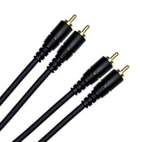 Mogami Gold Plated 10ft RCA to RCA Stereo Moulded Cable - Brand New!